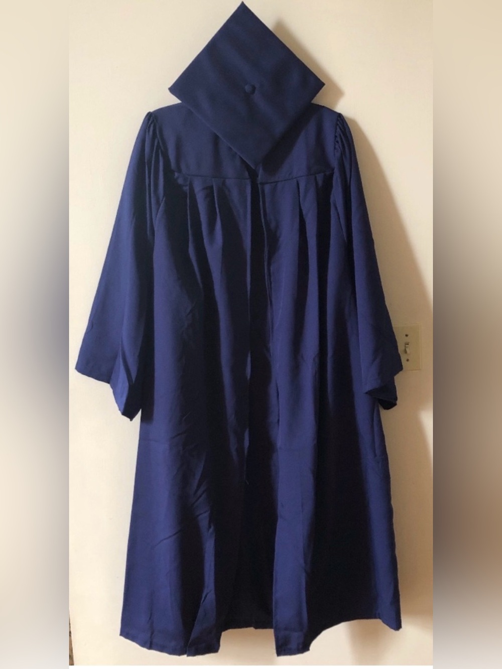 Bachelors Navy Blue Cap and Gown